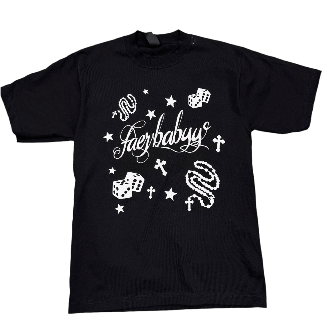 black faerybabyy tee
